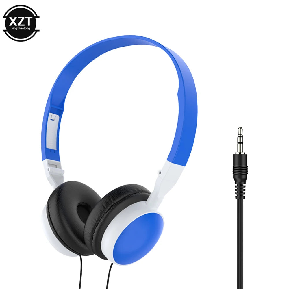 Headset Gaming con Subwoofer Cablate, Suono Hi‑Fi, Pieghevole e Portatile