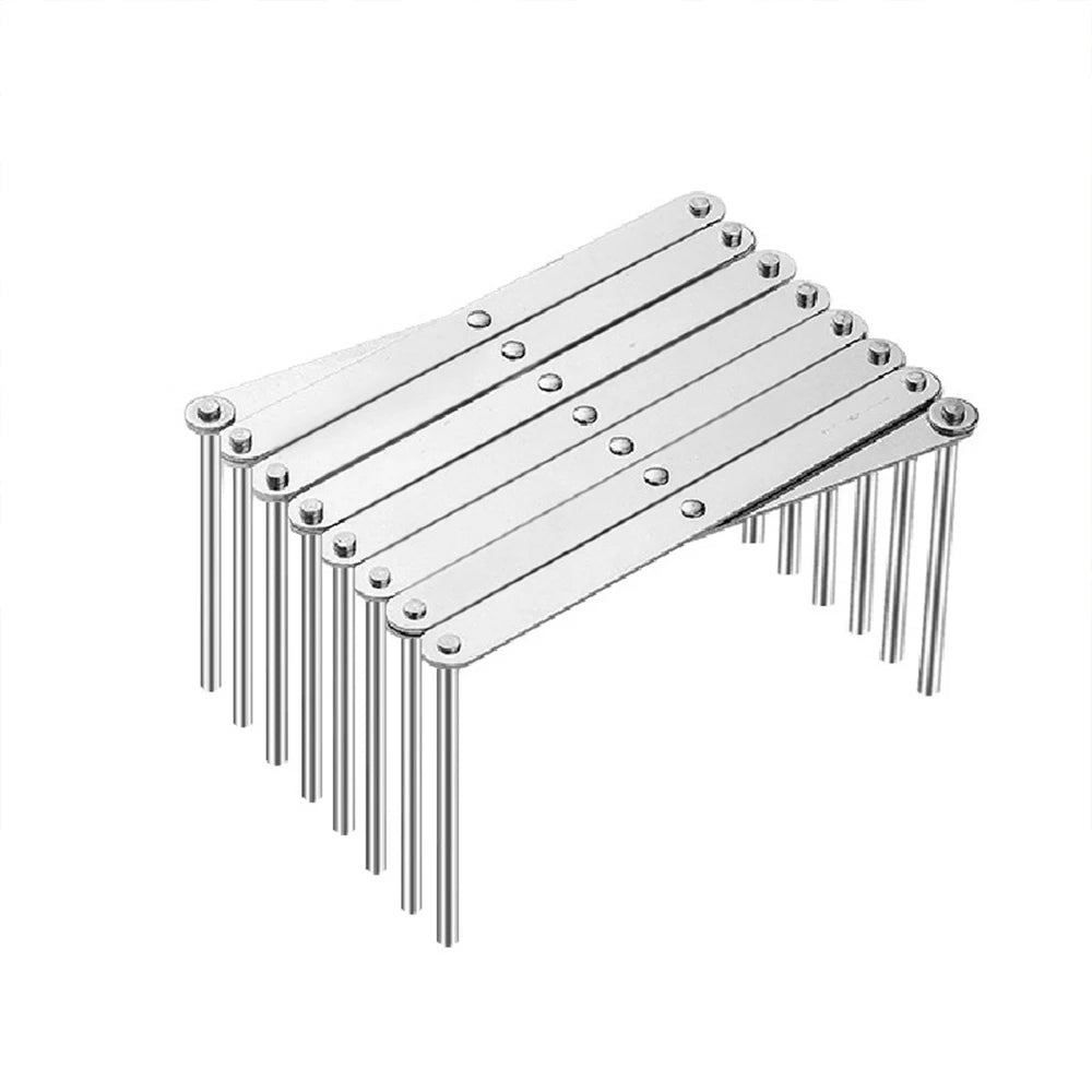 Portapentole Retrattile in Acciaio Inox - Organizer Piatto e Coperchio