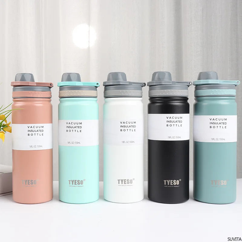 Thermos in acciaio inox 530/750 ml, borraccia termica vacuum, mantiene…