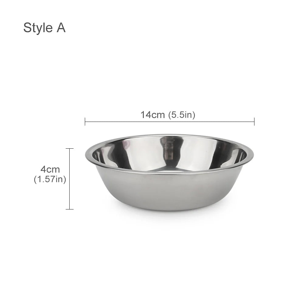 Ciotola Inox per Cani e Gatti, Ciotola Acciaio Stainless Steel