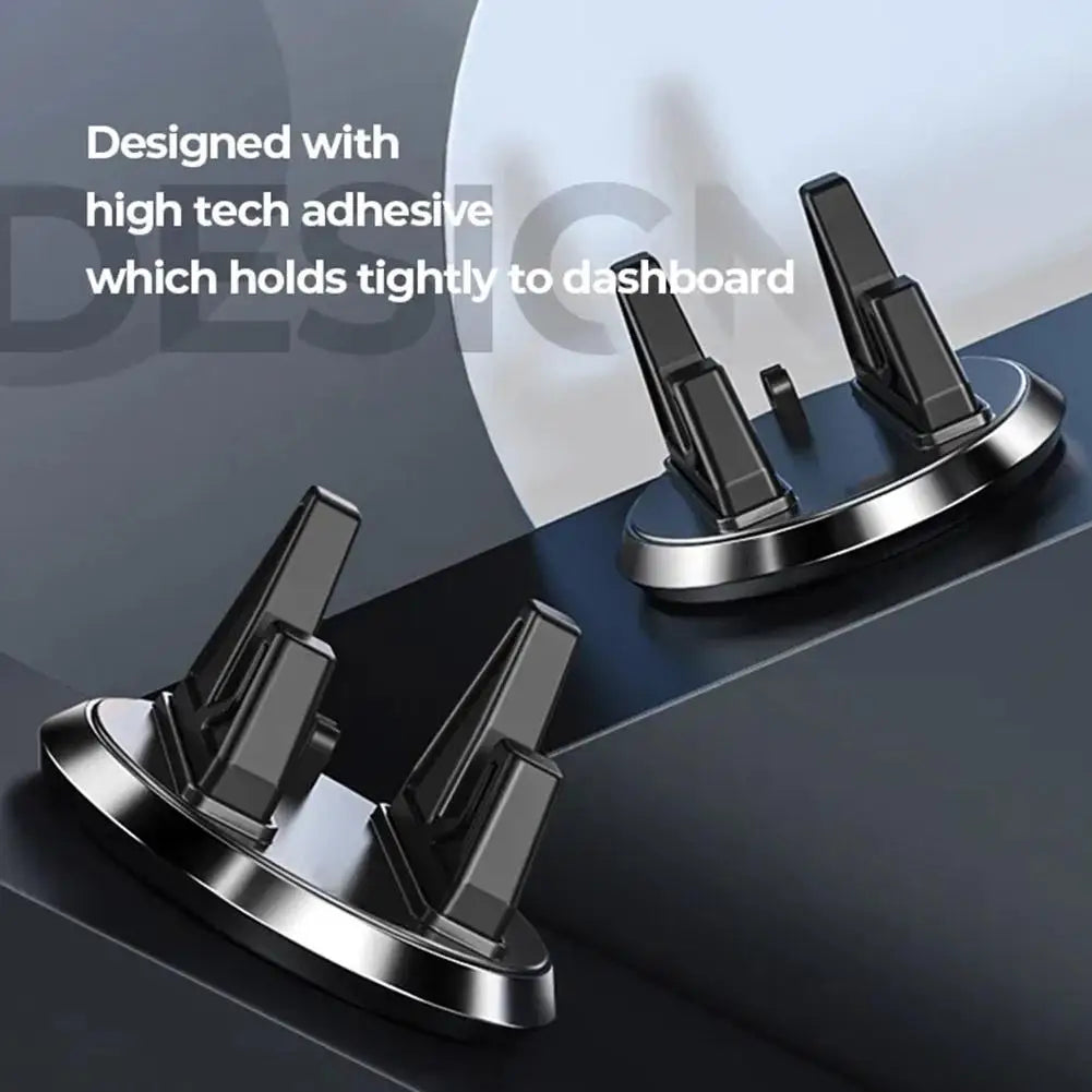 Supporto cellulare auto 360° con base antiscivolo per iPhone, Samsung, Xiaomi