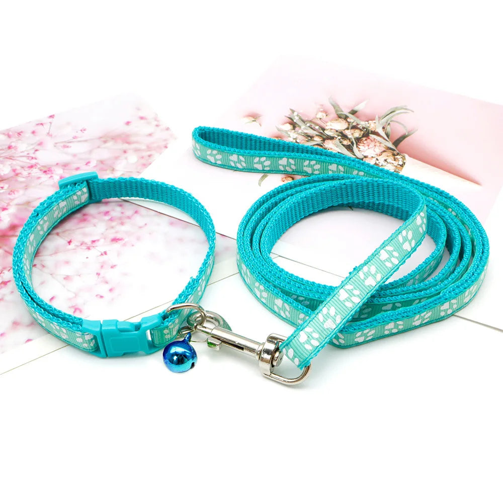 Set guinzaglio e collare per cucciolo 1,2 m in nylon resistente –…