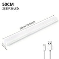 Luce Notturna a Sensore di Movimento Ricaricabile LED per Armadi e Corridoi