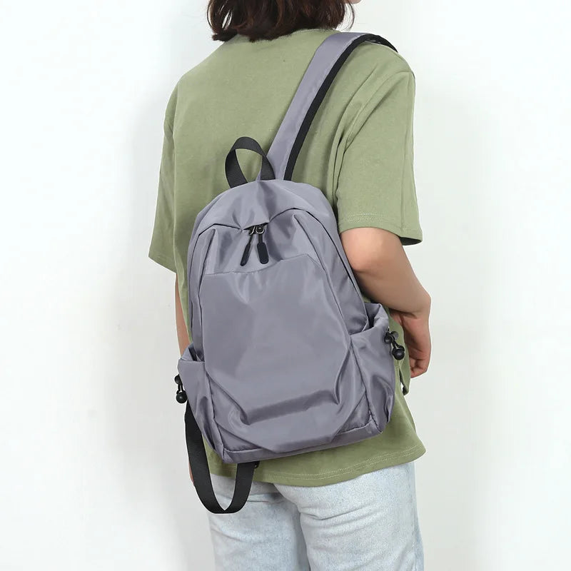 Mini sac à dos pour homme mode petit sac à bandoulière noir sac d'école pour homme 2023 toile créateur imperméable sport voyage sacs à dos masculins