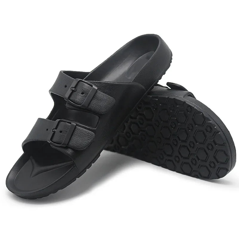 Sandali estivi in EVA unisex, slip-on con cinturino, suola leggera