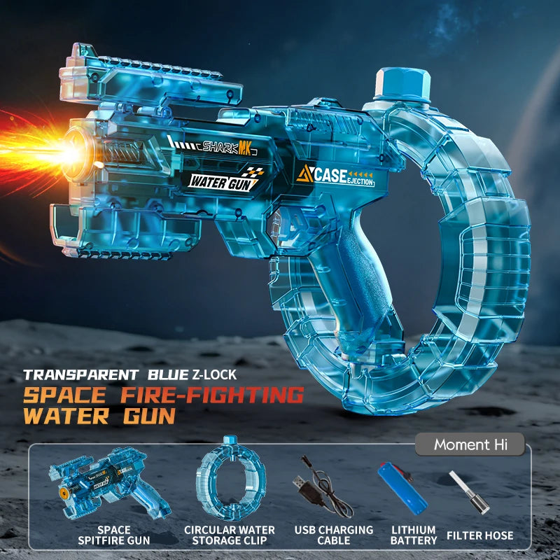 Pistola d'Acqua Elettrica per Adulti – Spruzzo Potente e Ricarica Automatica,…