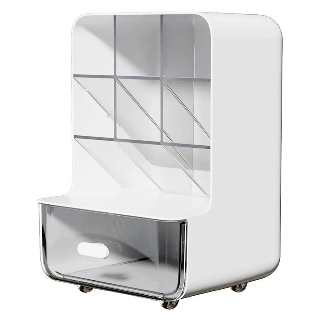 Clear Desk Organizer Pen Holder Multi-layer Pencil Storage Box Office Stationery Supplies Organizer Home School Desk Accessories