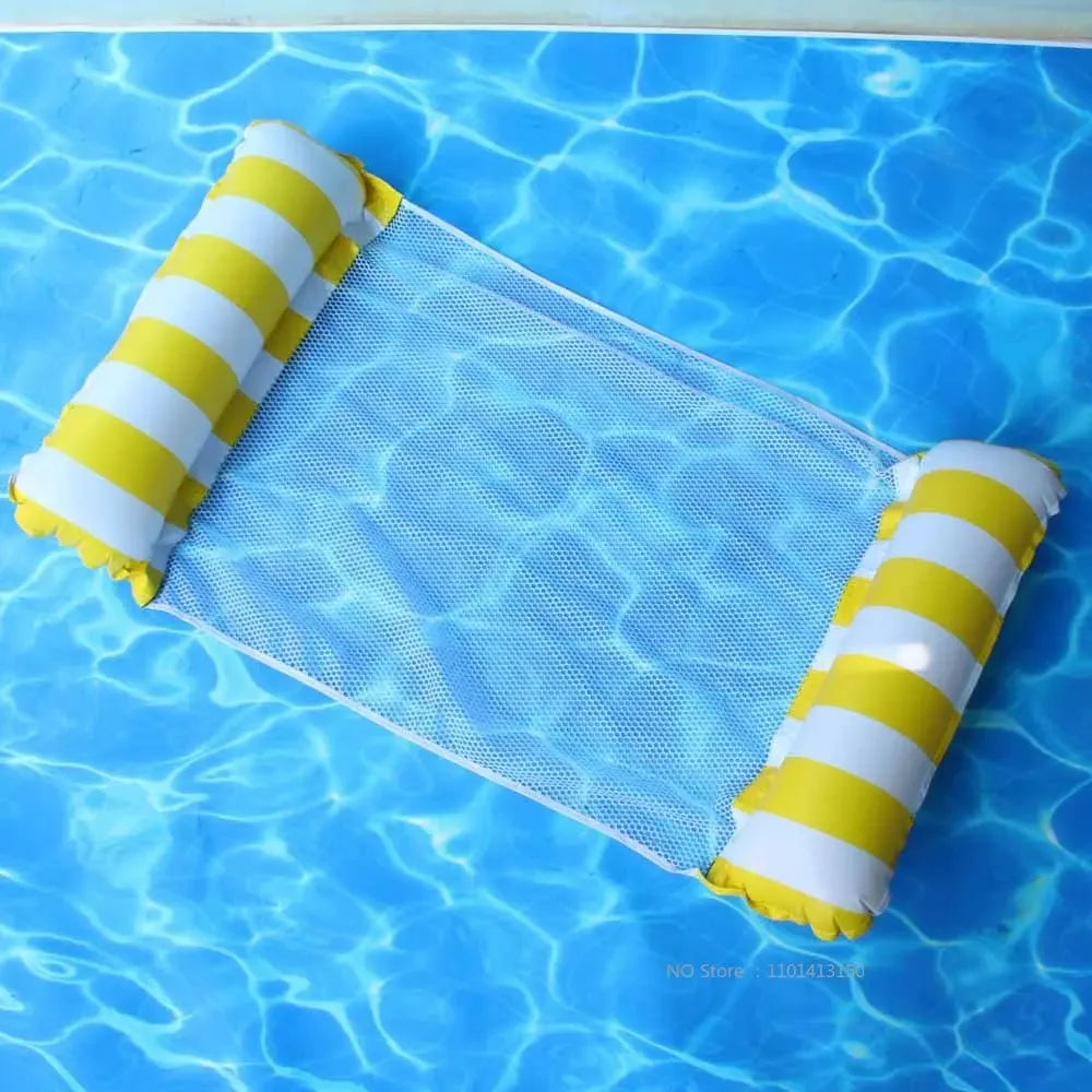 Amaca gonfiabile da piscina – Materasso galleggiante per adulti e bambini