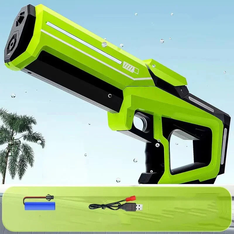 Pistola d'Acqua Elettrica per Adulti, Spruzzo Potente, Portata 8 m