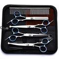 Set 5 in 1 Forbici Grooming per Cani e Gatti – Acciaio Inox con Punta Rotonda