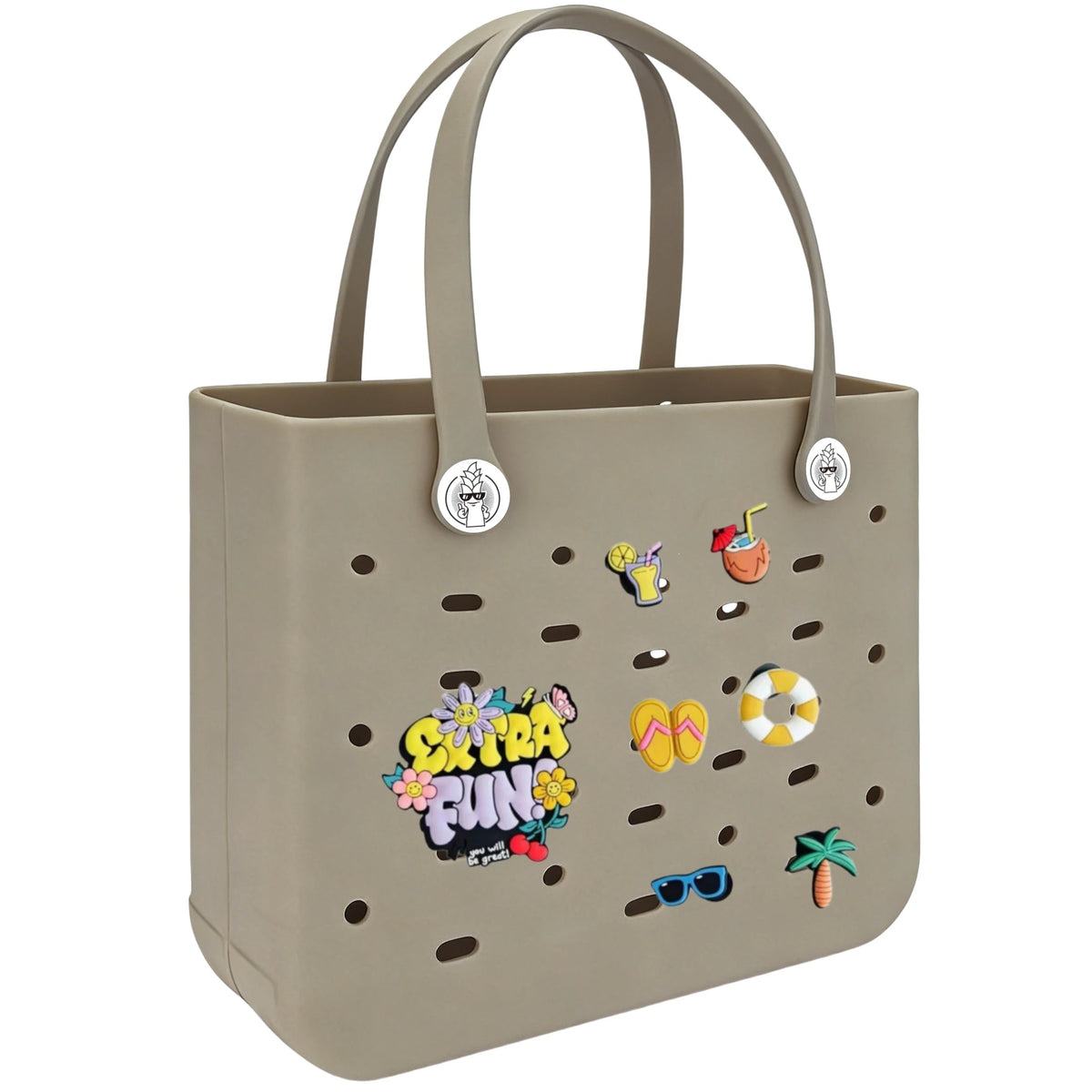 Borsa Mare EVA Impermeabile Tote Capiente Vacanze Picnic Shopping