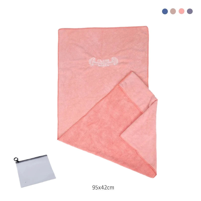 Asciugamano sportivo in microfibra 42×95 cm – rapido asciugatura, antiscivolo,…
