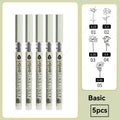 Professional 5/8pc Manga Art Marker Set Fine Line Sketch Pens for Drawing Illustration & Calligraphy Artist School Supplies Kit