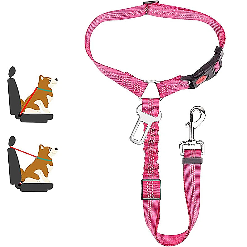 Imbracatura Canino Gatto Cintura Auto 2-in-1 Guinzaglio Sicurezza Sedile…