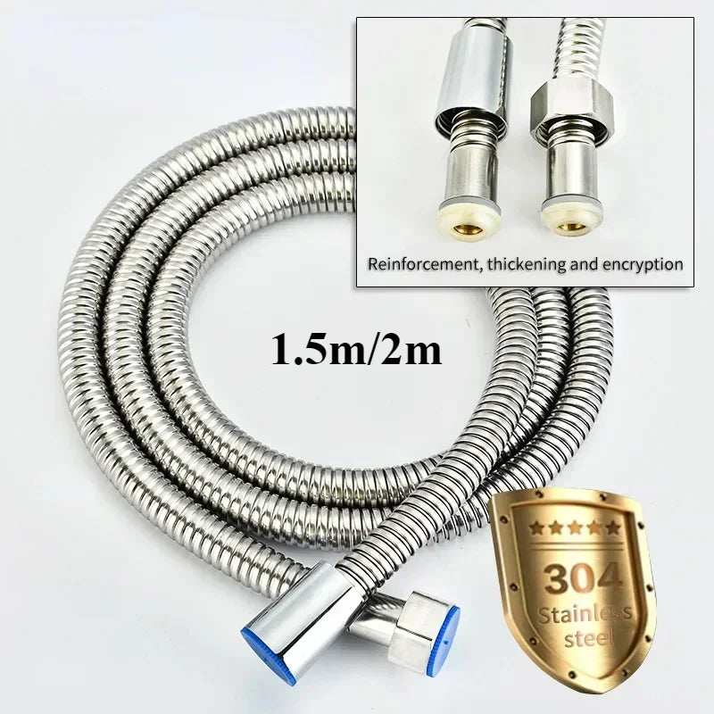 Tubo flessibile per doccia in acciaio inox 1,5/2 m – G1/2