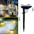 Lampada solare da parete con sensore di movimento, impermeabile IP65, LED