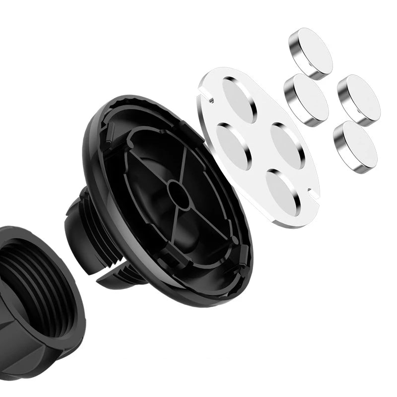 Supporto magnetico universale per telefono in auto, rotazione 360°