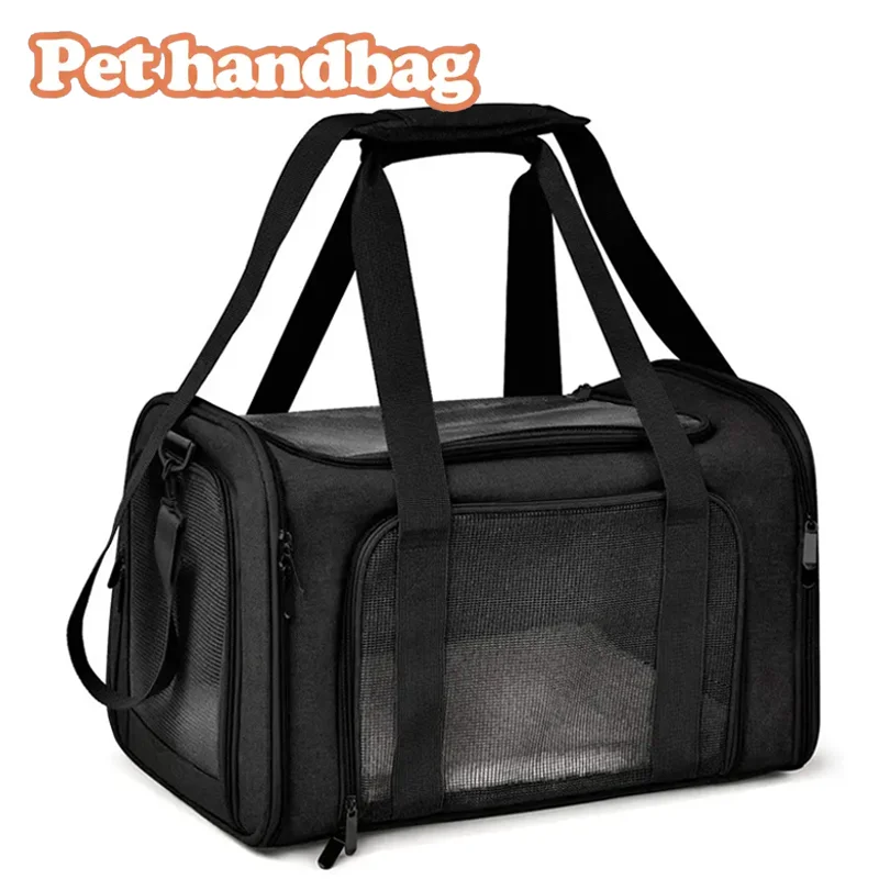 Zaino trasportatore ventilato per cani e gatti – Borsa da viaggio approvata…