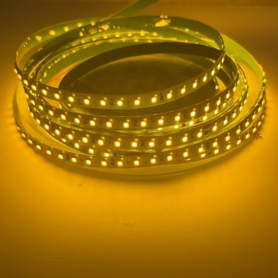 120LEDs/m DC12V 24V Home Lamp Strip 2835 LED Strip Decor Red Ice Blue Green Yellow Pink Flexible And Cuttable 2835 Soft Lamp Bar
