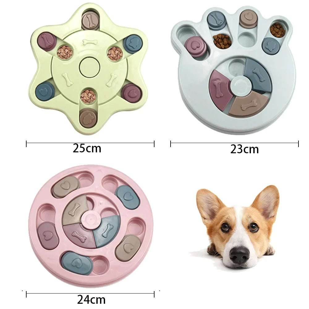 Puzzle per Cani e Gatti – Ciotola Lenta Antiscivolo per Alimentazione