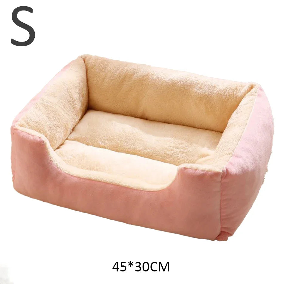 Letto in Peluche Traspirante per Gatti e Cani – 3 Taglie Disponibili