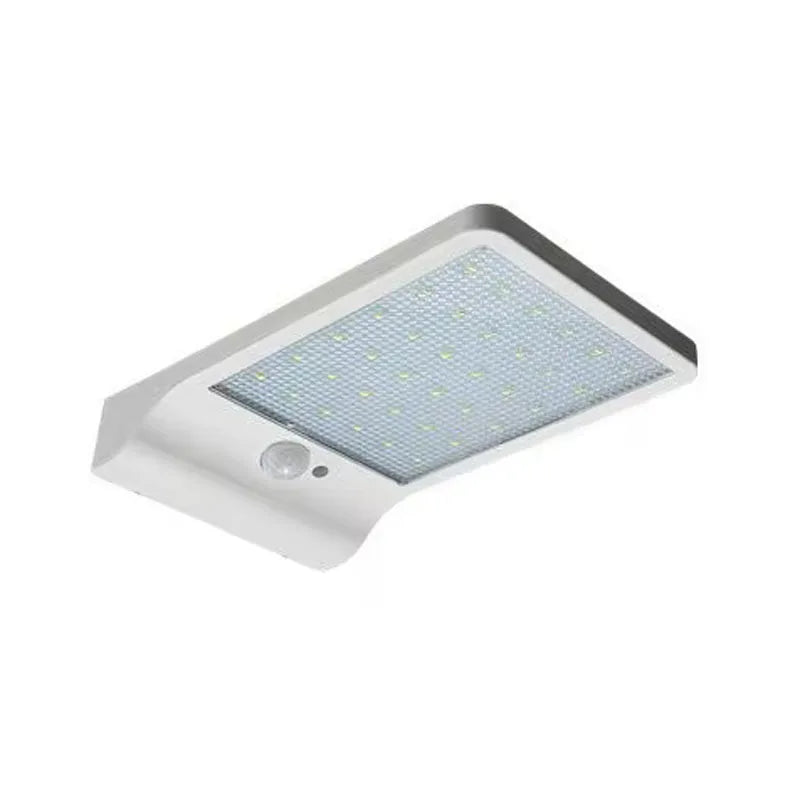 Lampada solare a LED 48x, sensore PIR, dimmerabile, con supporto e telecomando
