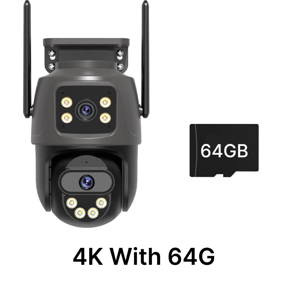 WONSDAR Outdoor Wifi PTZ Camera Three Lens or Dual Lens IP Camera Auto Tracking Color Night Vision Video Surveillance CCTV ICsee