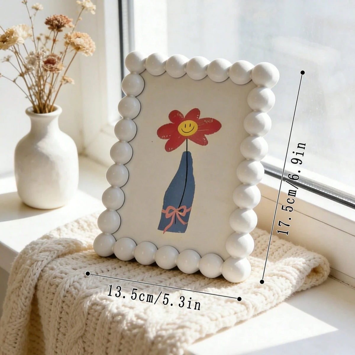 Cornice Foto Beaded Design Kawaii Tavolo per Casa Ufficio Camera