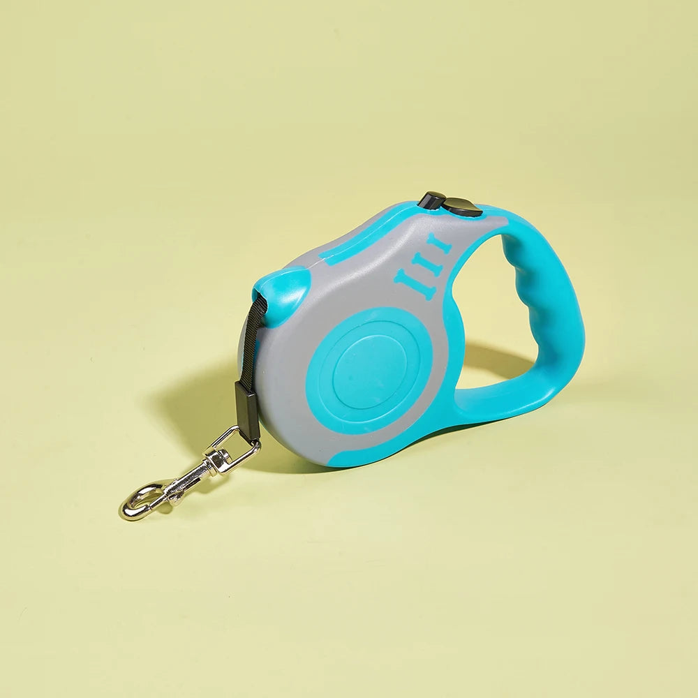 Guinzaglio Retrattile in Nylon 3 m/5 m per Cani e Gatti – Resistente e…