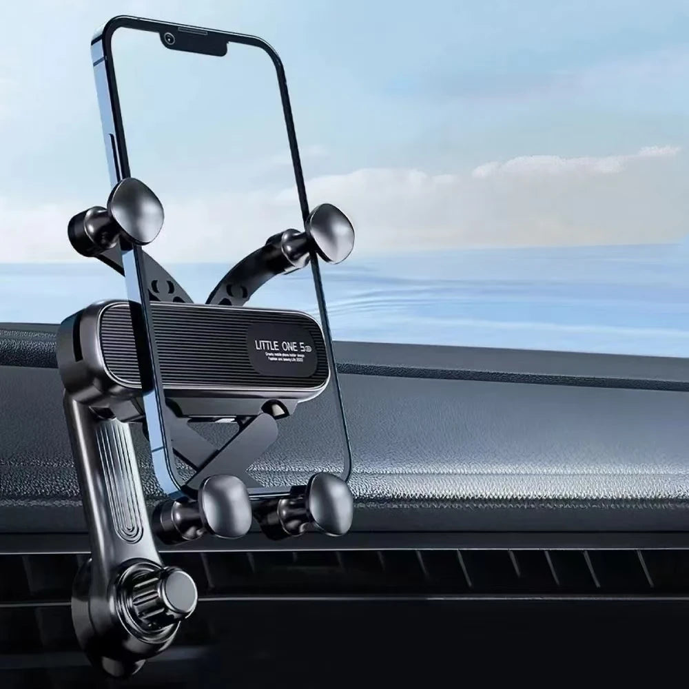 Supporto per cellulare da auto a gravità, ventosa universale 4,7‑7 pollici