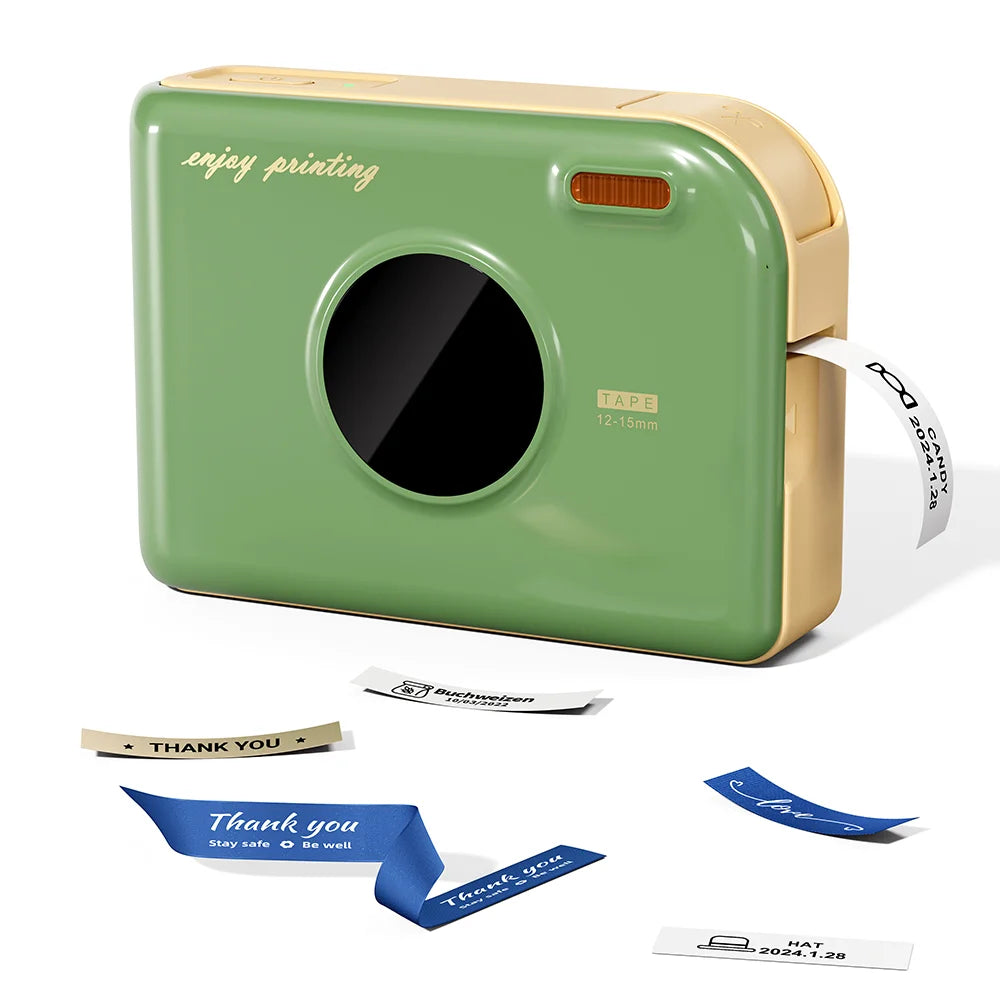 Stampante portatile Bluetooth per nastri e etichette personalizzate