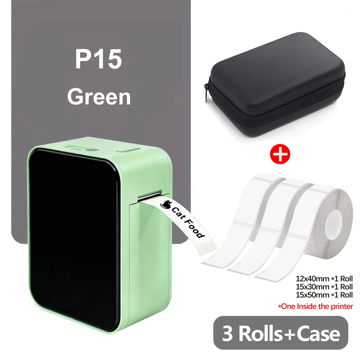 Stampante termica portatile P15 Mini – Etichette adesive Bluetooth 15 mm