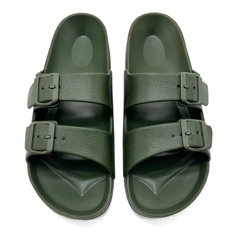 Sandali estivi in EVA unisex, slip-on con cinturino, suola leggera