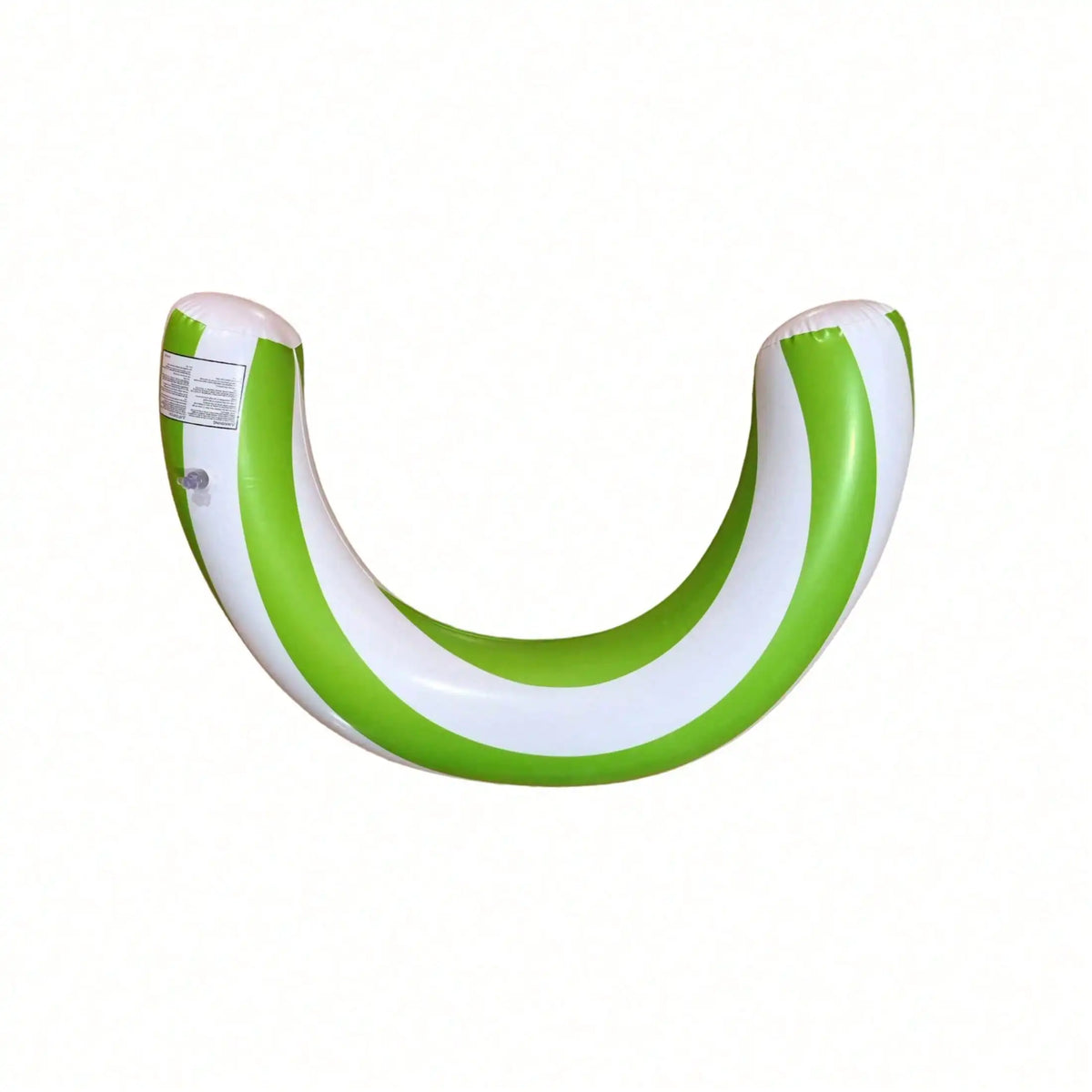 Ciambella gonfiabile a forma a U a strisce per nuoto, design ad arco in PVC…
