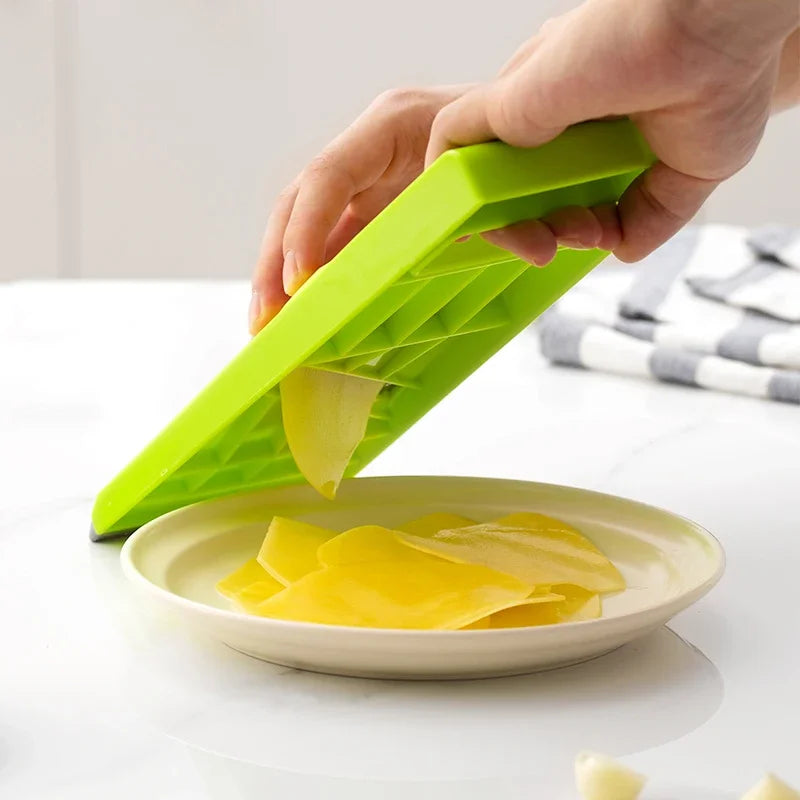 Mandolina in Acciaio Inox – Affetta, Sbuccia e Grattugia Verdure