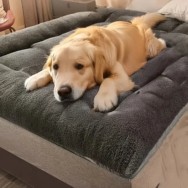 Cuccia per cani extra large in pelliccia spessa, super morbida