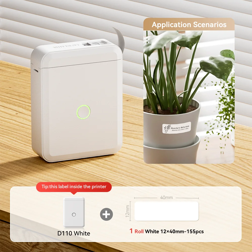 Stampante termica portatile Mini wireless per etichette adesive