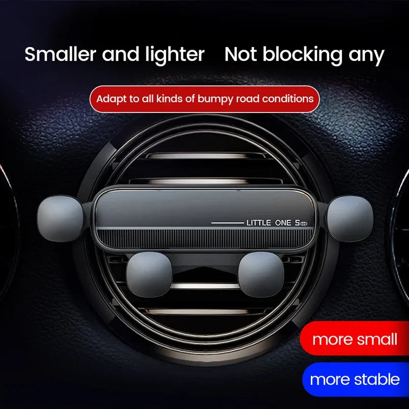 Supporto telefono auto a gravità universale per iPhone 13/12 e Xiaomi