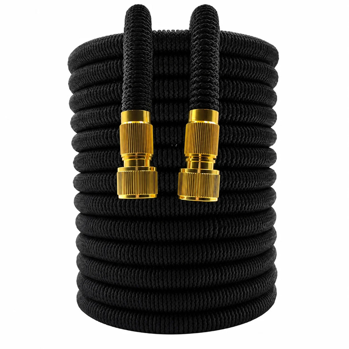 Tubo da Giardino Espandibile ad Alta Pressione 2,5‑7,5 m, Flessibile e Anti‑UV