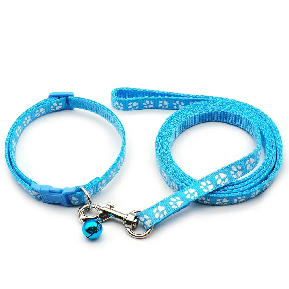 Set guinzaglio e collare per cucciolo 1,2 m in nylon resistente –…