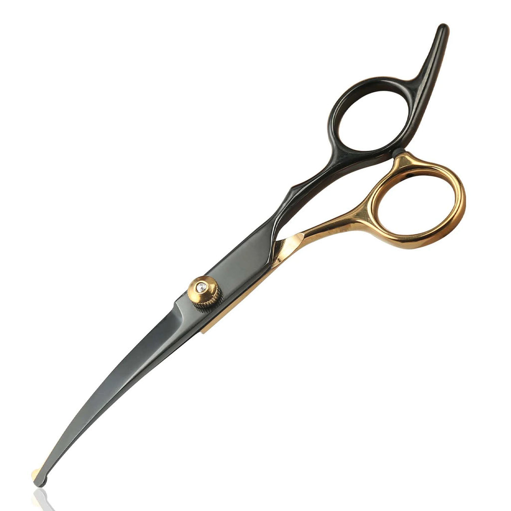 Professional Pet Grooming Scissors Stainless Steel - Right Hand Orientation, Multi-Purpose Hair Trimming Shears For Dogs Pets