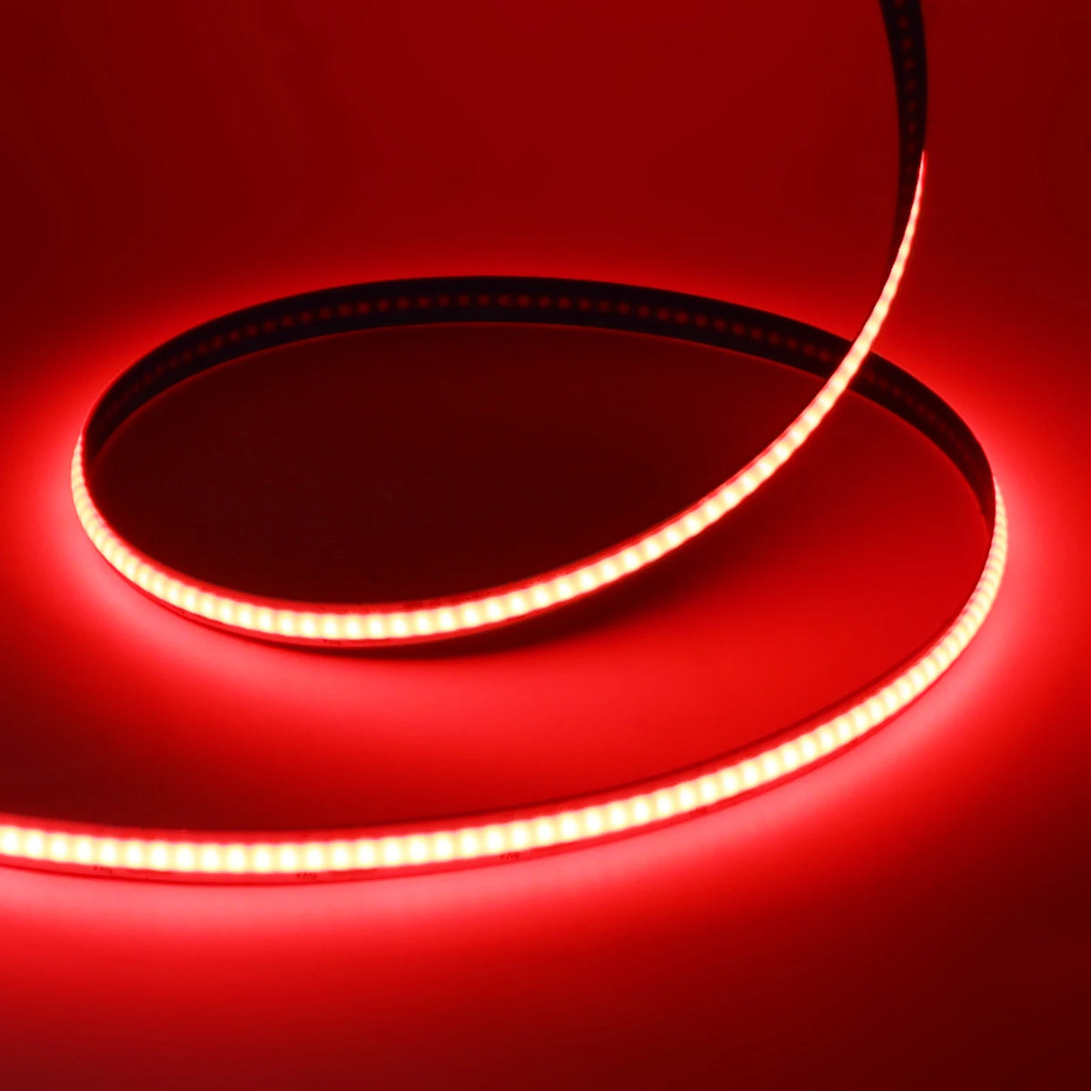 Striscia LED COB 12V flessibile 3‑5‑8 mm, 0,5‑5 m, 9 colori, alta resa cromatica