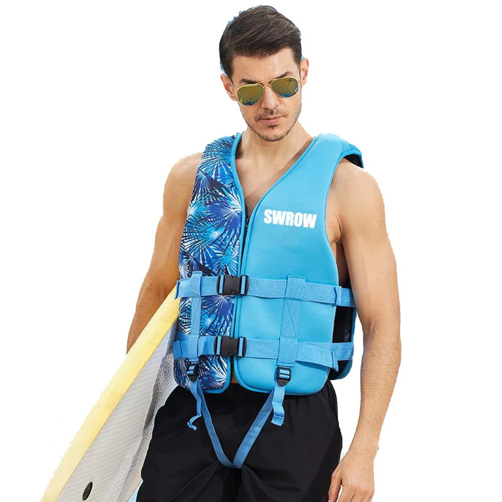 Outdoor Adult Children's Neoprene Life Jacket Water Sports Swim Kayak Snorkeling Boating Surfing Rafting Safety Life Jacket