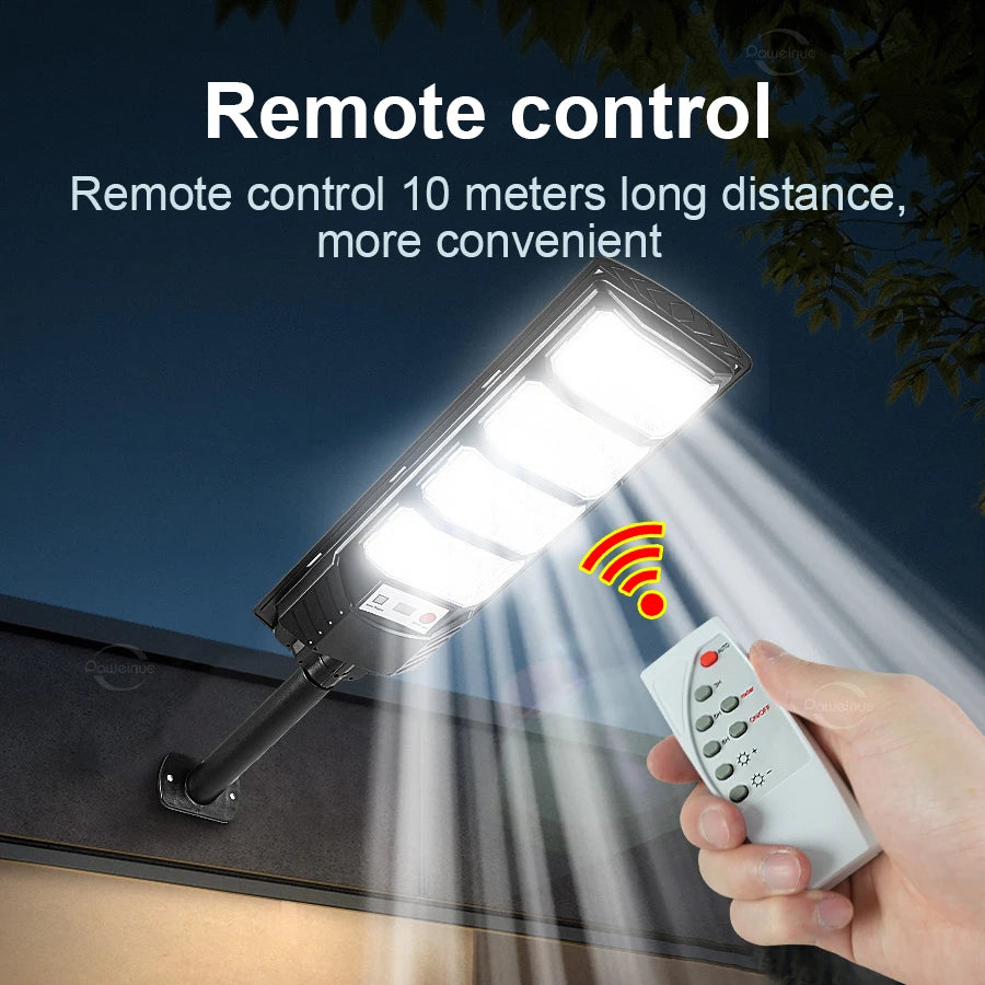Lampada da Parete Solare LED con Sensore di Movimento, 84 LED, IP67, per…