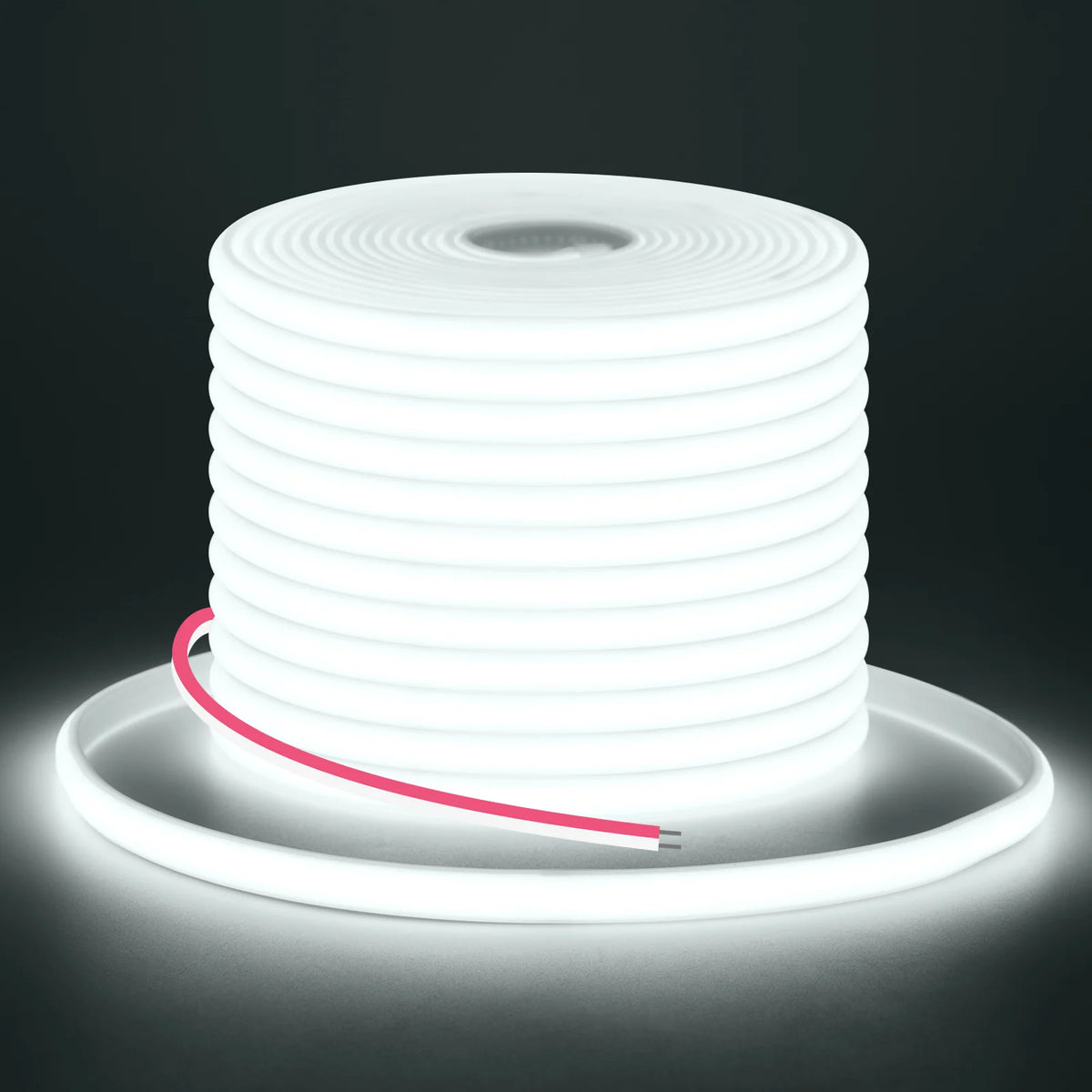 12V 24V COB LED Strip 320LEDs Flexible Neon Tape Light IP67 Waterproof LED Ribbon Rope Density Linear Light with Adhesive Tape