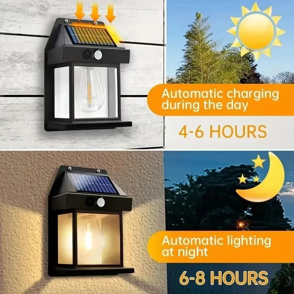 Lampada Solare LED da Esterno per Giardino e Percorsi – Impermeabile IP65