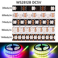 Striscia LED RGB WS2812B 5V 30-144 LED/m, indirizzabile e impermeabile