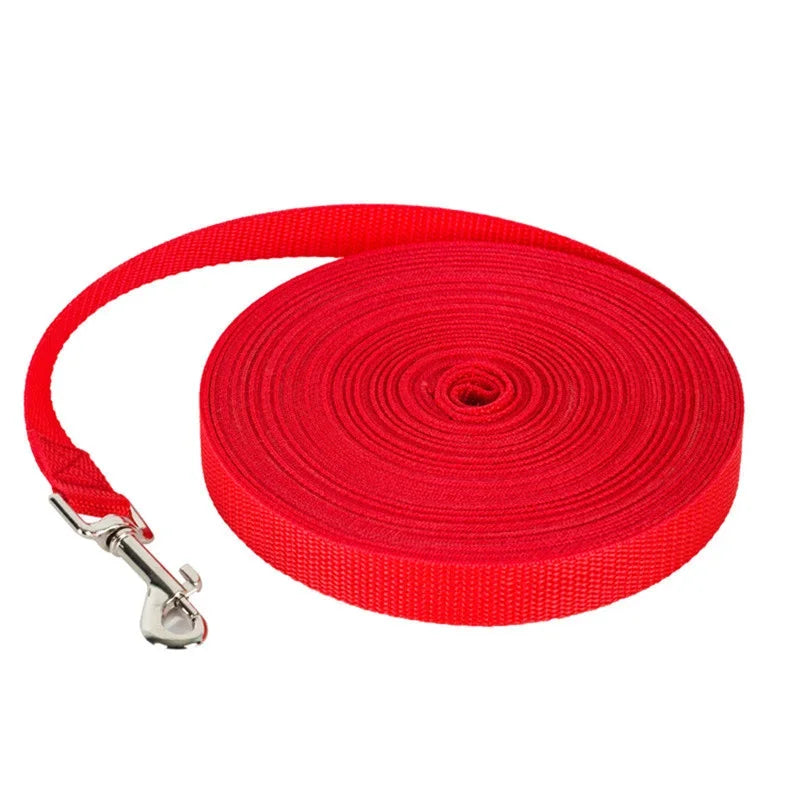 Guinzaglio in Nylon per Cani – Lanyard da 1,2 m a 30 m, Resistente e Versatile