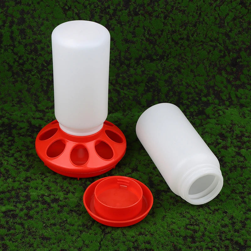Distributore automatico di cibo e acqua per polli – contenitore in plastica