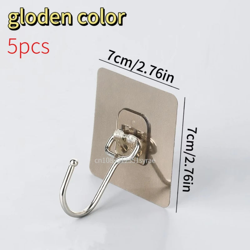 Ganci adesivi rotanti impermeabili per parete e porta – cucina e bagno